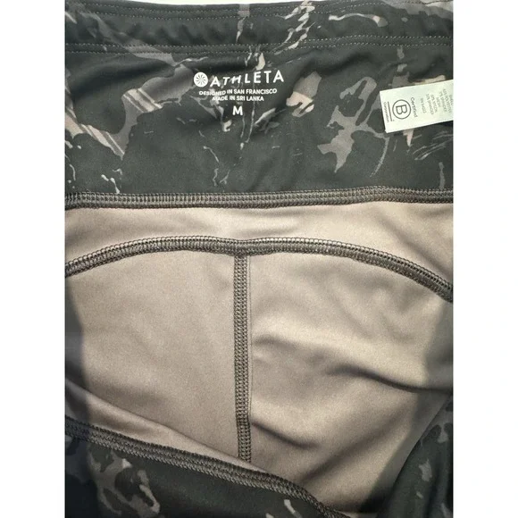 Athleta Leggings Women's Medium Zipper Pocket - Picture 4 of 7